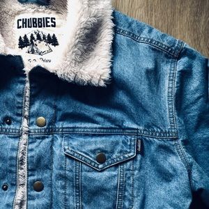 chubbies jean jacket